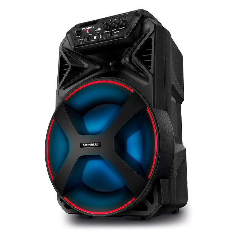Caixa Mondial CM-250: 250W, Bluetooth e TWS