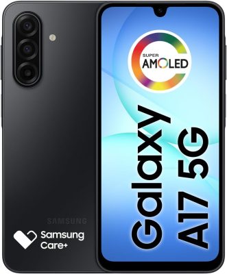 Celular Samsung Galaxy A17 5G, 256GB, 8GB, 50MP Tela 6.7" - Preto