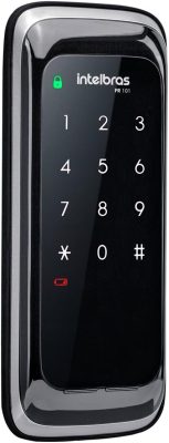 Fechadura Digital de Sobrepor Touch Screen FR 101 Preto Intelbras