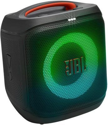 JBL, Caixa de Som, PartyBox Encore Essential 2, Show de Luzes, Bluetooth, Portátil, Resistente a Respingos, Bateria de até 15h, Pro, AI Sound Boost, 100 W RMS - Preto JBLPBENCOREESS2BR