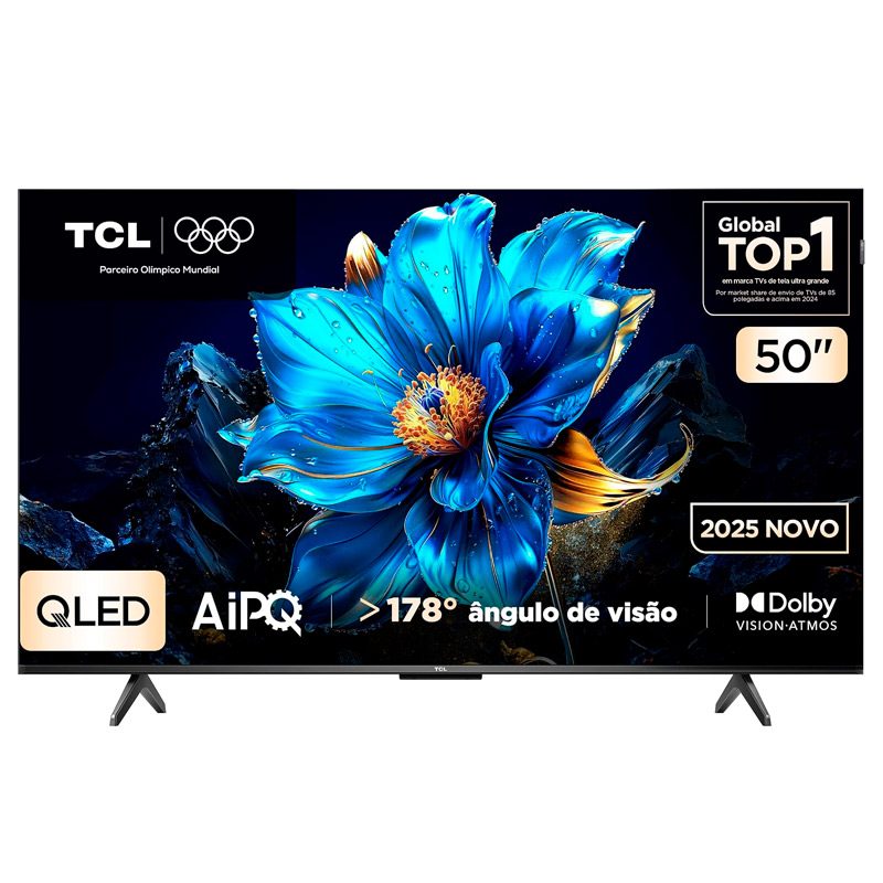 Smart TV TCL 50P7K QLED 4K: conheça os recursos da TV