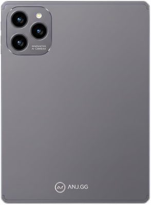 Tablet ANJGG Computador Portátil 10.1 Pol com Kit Produtividade Android 13 128GB 6GB RAM (Cinza) ANJ-T10-PRO
