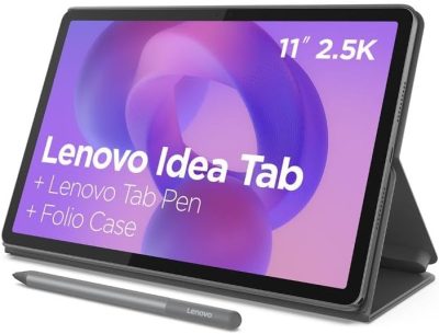 Tablet Lenovo Idea Tab, 8GB RAM, 128GB, 11” 2.5K 90Hz, Android 15, Wi-Fi, com Caneta e Capa, ZAFR0856BR