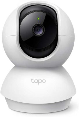 TP-Link Tapo C200, Camera de Segurança Wi-Fi 360º, 1080p Full HD, Visão Noturna, Audio de duas vias, Detecção de Movimentos, Trabalha com Alexa, 512G, Armazenamento na Nuvem