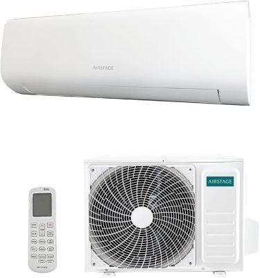 Ar Condicionado Split Hi Wall Fujitsu Inverter Airstage Essencial 9.000 Btus Quente e Frio 220v R-32