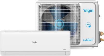 Ar-Condicionado Split HW Inverter Elgin Eco III Wi-Fi 12.000 BTUs R-32 Só Frio 220V HJFE12C2CG | HJFI12C2WG