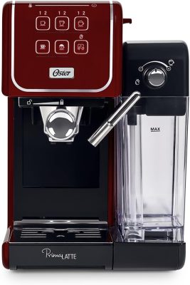 Cafeteira Espresso Oster PrimaLatte Touch Red - 220V BVSTEM6801R