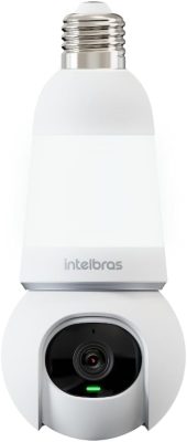 Câmera Inteligente iM6 com Conector E27 e Sensor Autotracking Intelbras