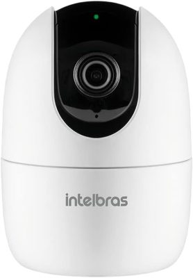 Câmera Inteligente Interna 360° Compatível com Alexa Wi-Fi Full HD IM4 C Branco Intelbras