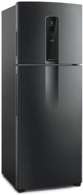 Electrolux Geladeira Frost Free Inverter 480L IT70B com AutoSense Duplex Black Inox Look 2 Portas