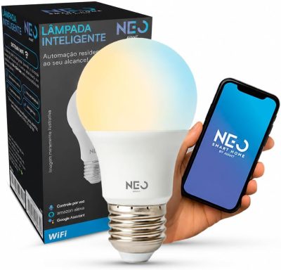 Lâmpada Inteligente LED Smart WI-FI compatível com Alexa, linha NEO, 10W, Luz branca e amarela (2700K-6500K), Bivolt, Avant 290018079