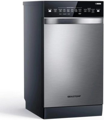 Lava-Louças 10 Serviços Brastemp Cor Inox com Ciclo Pesado - BLF10BR 220V