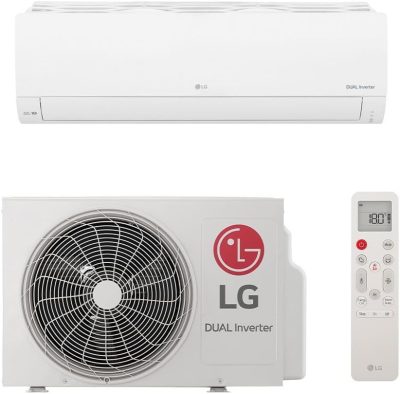 LG Ar Condicionado Split DUAL Inverter AI Compact 12000 BTUs Frio 83,7 x 18,9 x 30,8 cm Branco 220V S3uq12jaqac.eb2gam1