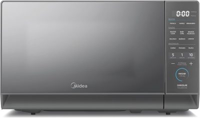 Micro-ondas 20L Prata Porta Espelhada MasterCook Midea 110V MHP20S1