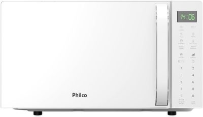 Micro-ondas Philco 20L Branco Pintura Limpa Fácil PMO24B 127v