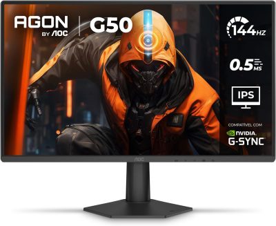 Monitor Gamer AOC AGON G50 24" 144Hz 0,5ms IPS HDR10 G-SYNC 24G50F 24G50F/57