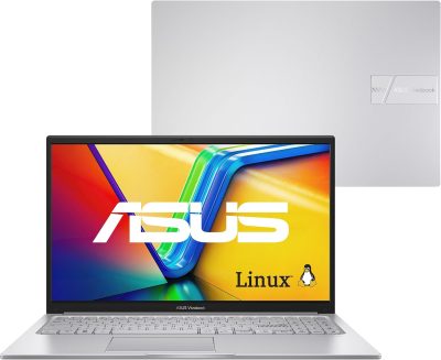 Notebook ASUS Vivobook 15, Intel Core i5, 8 GB, 512 GB SSD, KeepOS/Linux, 15.6'' FHD, Cool Silver - X1504VA-NJ1741