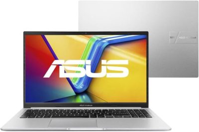 Notebook Asus Vivobook 15 M1502ya Amd Ryzen 7 5825u 8gb Ram 512 Gb Ssd Windows 11 Home 15,6" Lcd Led Fhd nível Ips Cool Silver Bq966w M1502YA-BQ966W
