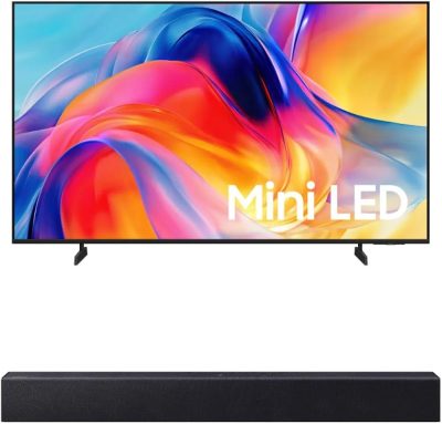 Samsung Smart TV 50" Mini LED 4K M75H + Soundbar Samsung HW-B400F F-UN50M75B400F