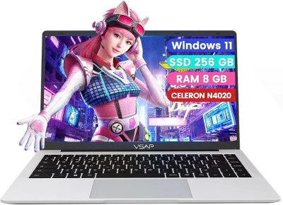 Notebook Intel Celeron 14in 8GB RAM 256GB SSD