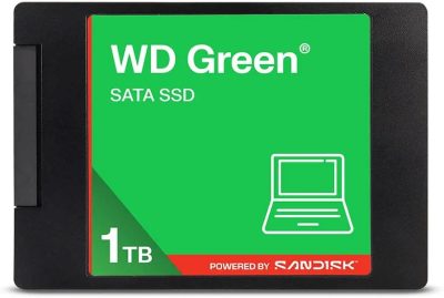 Western Digital WD Verde SATA 1TB, até 545 MB/s, 2,5 polegadas/7 mm, garantia 3Y, unidade de estado sólido interna (SSD) (WDS100T5G0A-00CPT0)