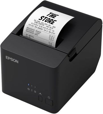Impressora de Recibos Epson TM-T20X - USB/Serial, Garantia 3 anos, Bivolt
