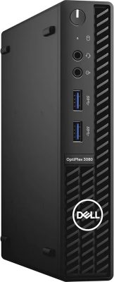 Dell Computador Desktop OptiPlex 3000 3080 - Intel Core i5 10ª geração i5-10500T Hexa-core (6 Core) 2,30 GHz - 8 GB RAM DDR4 SDRAM - HDD de 500 GB - Micro PC - Preto