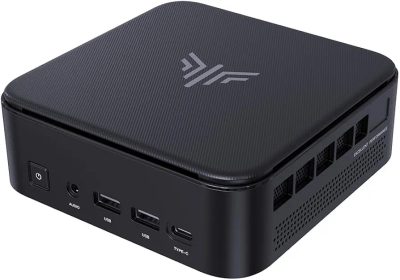 Mini PC AMD Ryzen R3-3250C com 8GB de Ram e 256GB SSD, Computador Compacto com Conexão Usb-c e 6 Portas Usb-a, 1x Saídas Hdmi e DisplayPort Monitores, Rede Lan e Design Moderno Silencioso E3B