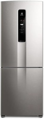Geladeira Electrolux Frost Free 490L Efficient com AutoSense Inverse Inox Look (IB7S) 127V