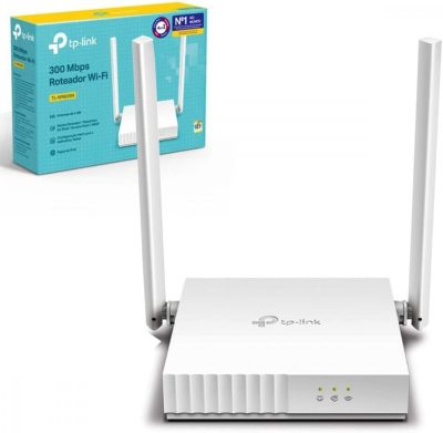 Roteador Sem Fio Wireless 2.4 GHz Multimodo 300 Mbps 2 Antenas 5 dBi TP-LINK TL-WR829N