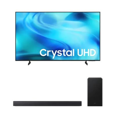 Samsung Smart Tv 70 Crystal Uhd 4k 2026 + Soundbar Samsung Hw-b450f (LE)