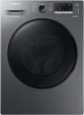 Samsung WD11A Lava e Seca 3 em 1 Inox Frontal 11 kg com Ecobubble e Lavagem a Seco, 1400 rpm, 220V, Controles Eletromecânicos Wd11a4453bx