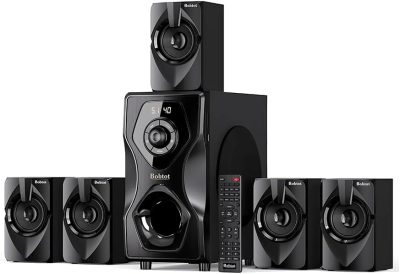 Sistema de Home Theater Bobtot B48S 5.1 Canais com Suporte Dolby Atmos, 700W de Potência, Subwoofer de 5,25 Polegadas, Bluetooth 5.0, Som Surround Imersivo para TV e Games com Controle Remoto 110V