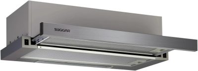 SUGGAR DEPURADOR DE AR SLIM DE EMBUTIR 60CM FRONTAL INOX 110V DE61IX