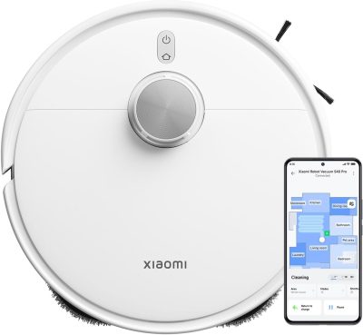 XIAOMI Aspirador de pó robô S40 Pro com esfregão, 15000Pa, braços BHR089QGB
