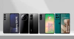 melhores smartphones até R$ 3.000 em 2025