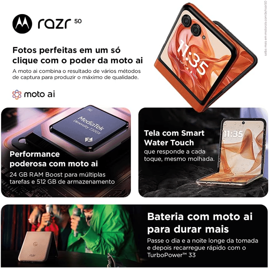 imagem com descrição do aparelho