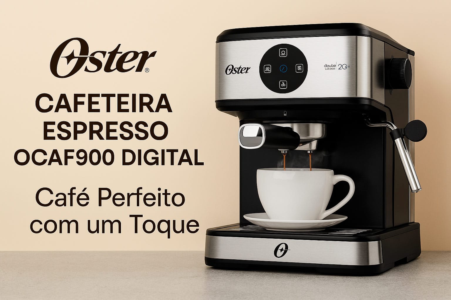 Cafeteira Espresso Oster OCAF900