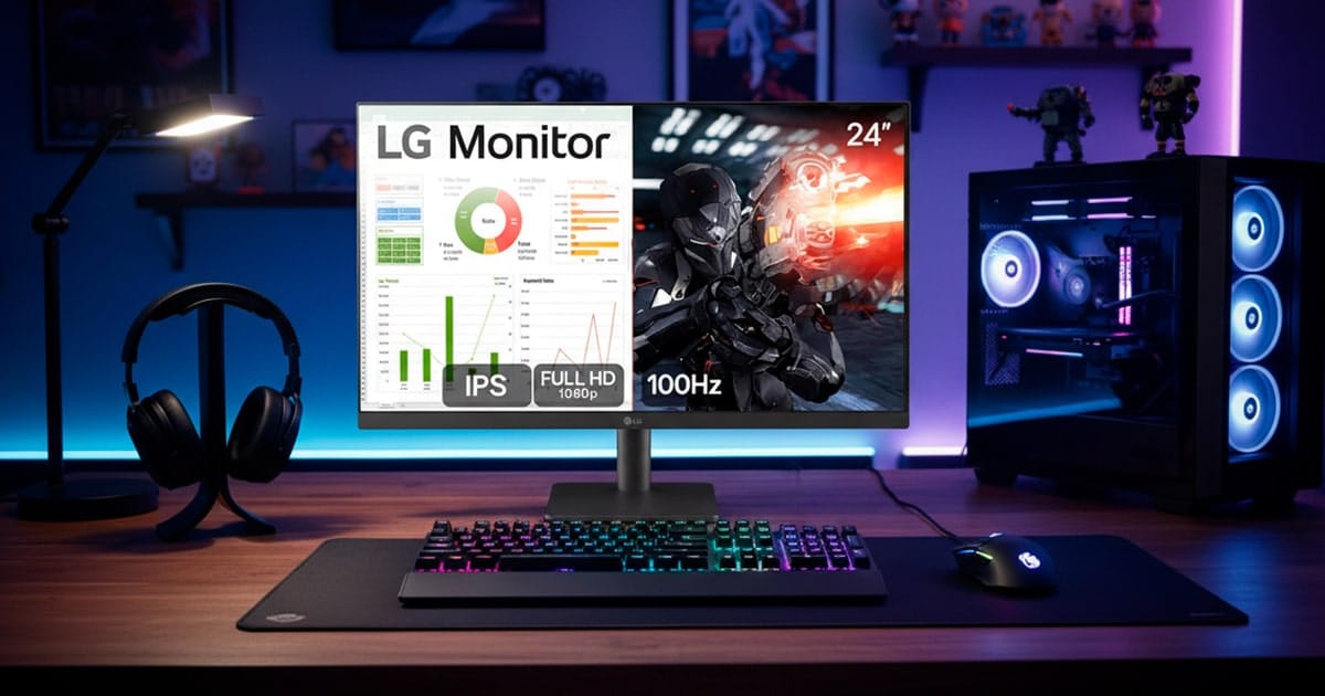 Monitor PC Gamer LG 24MS500 24