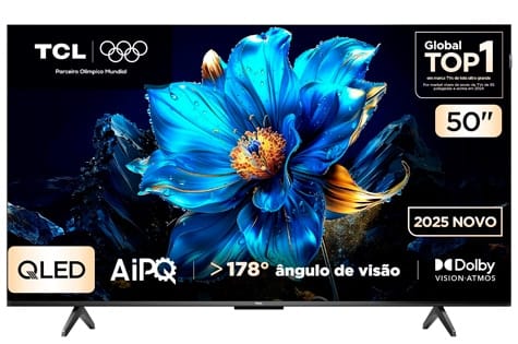 Smart TV TCL 50 Polegadas QLED 4K P7K
