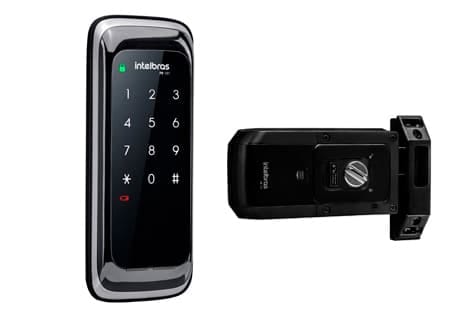 Fechadura Digital Intelbras FR101 Preto