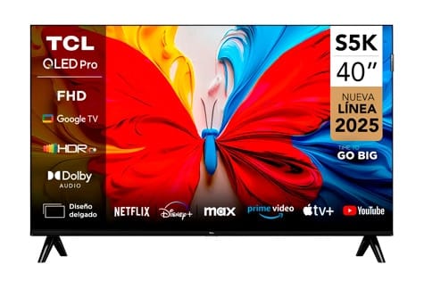 Smart TV TCL 40 Polegadas Full HD QLED S5K