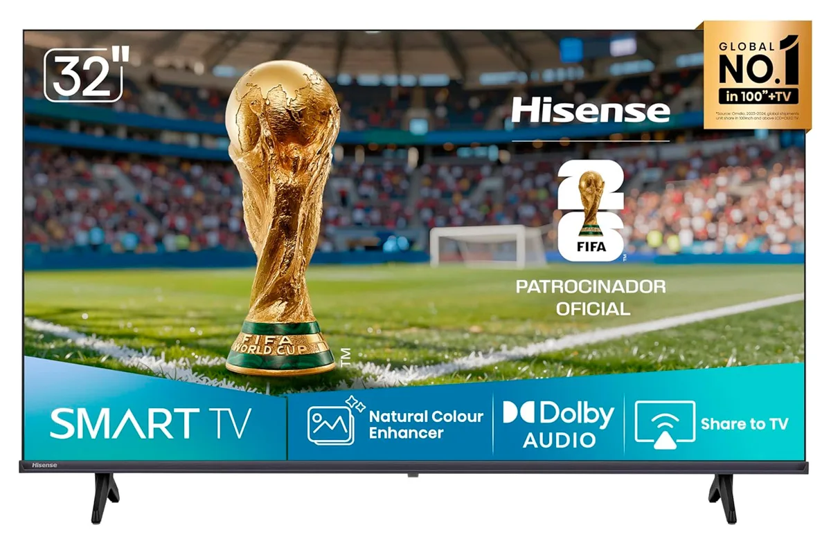 Hisense Smart TV HD 32 Polegadas 32A4NV: Review – A Melhor TV Barata de 2025? 2 Hisense Smart TV HD 32 Polegadas 32A4NV